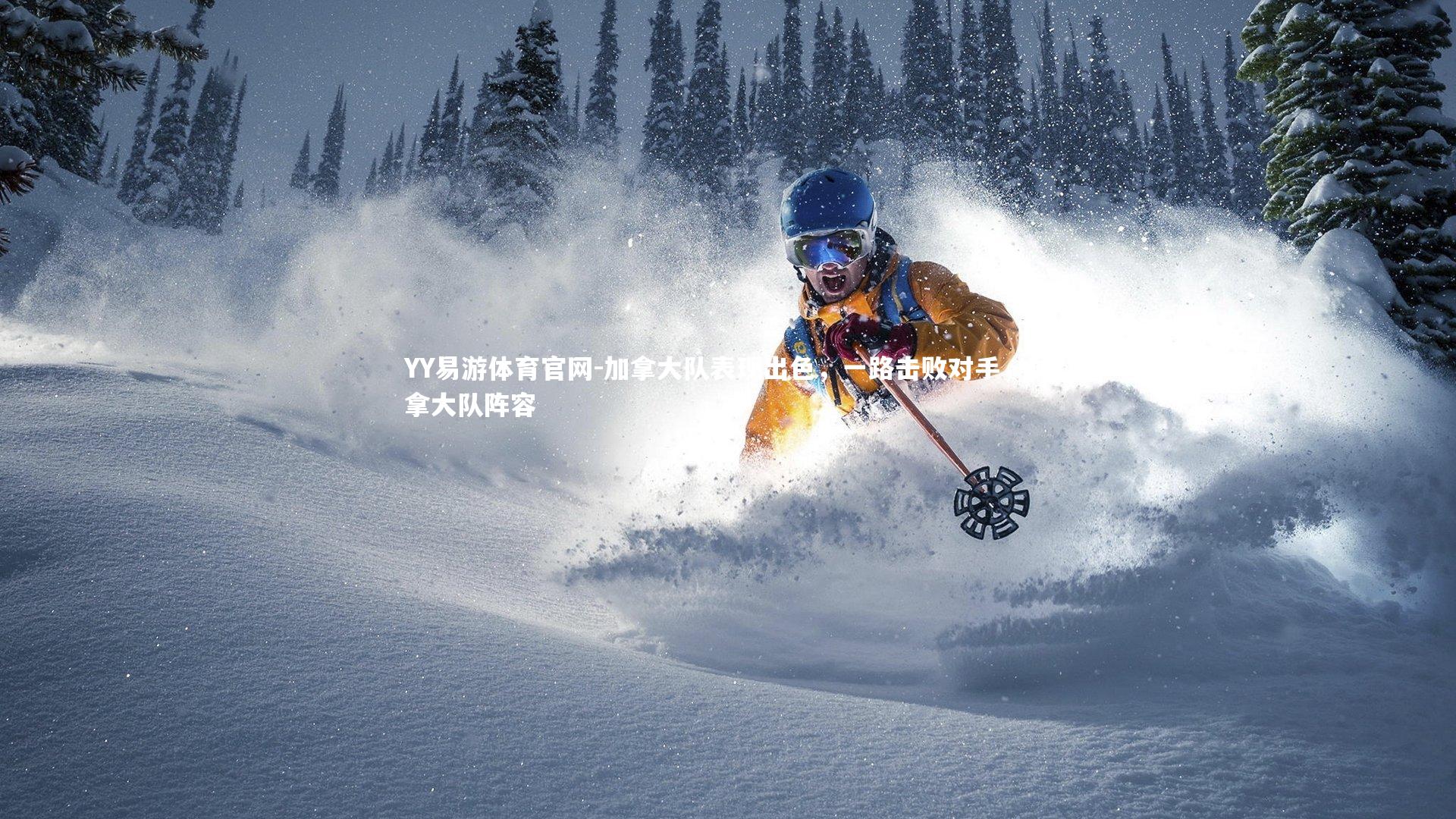 加拿大队表现出色，一路击败对手，加拿大队阵容